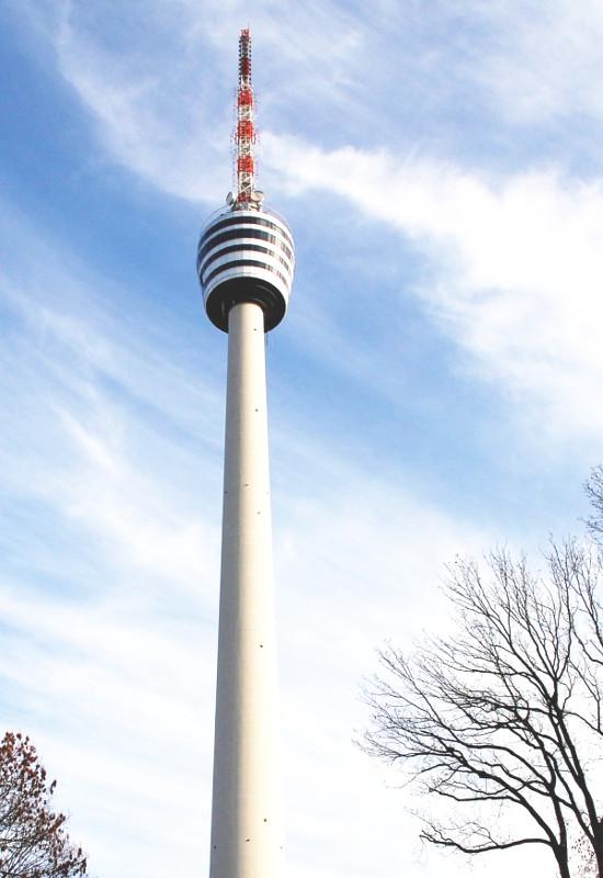 org Stuttgarter Fernsehturm, org Zylinderkoordinaten eignen sich