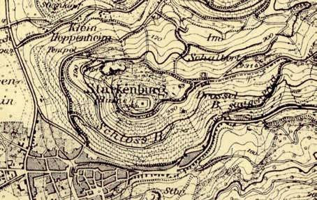 42 Abb. 26: Höhenschichtenkarte von Hessen, 1:25.