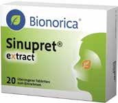 21% Sinupret extract 20 Dragees statt 13,95 1) 10,98 Gingium extra 240 mg 120 Filmtabletten