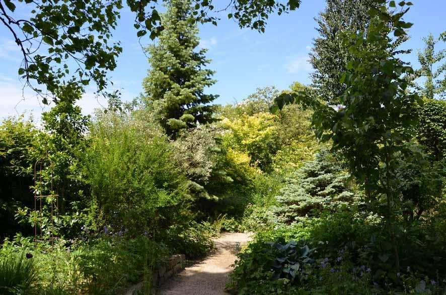 Le Jardin de Marguerite, F-Plobsheim Der Privatgarten von Marguerite und Michel