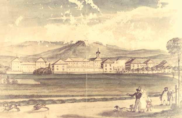 Ansicht der Illenau, um 1844, von Carl Sandhaas Stadtarchiv Achern Es war ein bedeutsames Ereignis in der Geschichte der Stadt Achern: Im Laufe des Jahres 1842 kamen die ersten Patienten in die