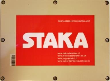 Allgemein Diese Anleitung enthält die notwendigen Anweisungen für den richtigen Anschluss und die korrekte Nutzung der elektrischen Bedienung von Staka Bauprodukte GmbH & Co.KG.