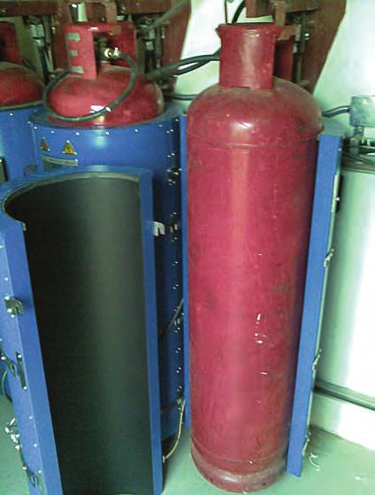 Komprimiertes Gas wird bei der Inbetriebnahme und beim Anfahren von Gasturbinen verwendet. Eine zuverlässige, konstante Gasversorgung ist dabei entscheidend.