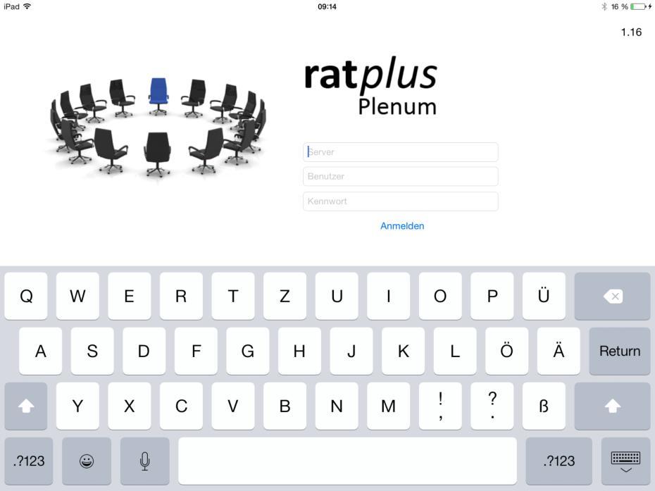 ratplus Plenum Schulung Anmeldung Abb. Anmeldung In das gewünschte Feld tippen, dann öffnet sich die Tastatur. Eingabefeld Server Benutzer Kennwort Inhalt www.hamm.