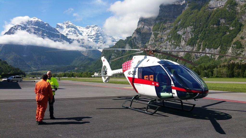 Mollis, September 2017 / efe Erster Schweizer Helikopter geht in Holzhalle in Serie Für Casa-Vita aus Mollis war der Bau der Produktionshalle des ersten Schweizer Helikopters wohl eine ähnlich grosse