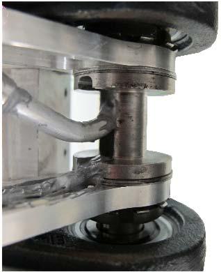 Piston pin Slide Bearing screw 1 Shaft nut 1 (a) 1