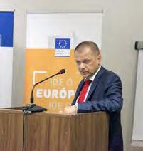 priblížil tému financovania investícií v sektore dopravy. Podujatie moderoval pán Miroslav Uličný.