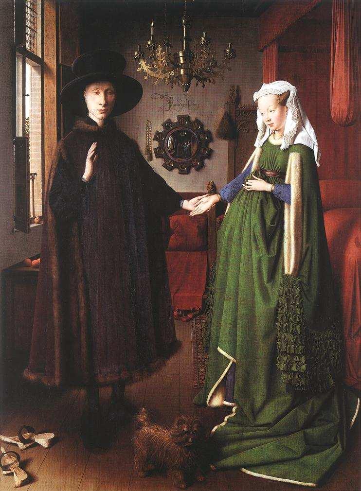Jan van Eyck, das Verlöbnis