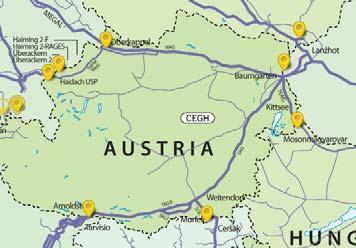 63 Koordinierter Netzentwicklungsplan 2017-2026 GCA 2015/02a: Entry Überackern Projektträger: Gas Connect Austria GmbH Geplante Fertigstellung: Q1 2022 Projektziel: Ziel des Projektes ist es, die