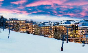 80 USA COLORADO SNOWMASS [ NEU im Programm ] The Westin Snowmass Resort SNOWMASS VILLAGE Wildwood Snowmass Hotel SNOWMASS VILLAGE Hotel Room 2 Queen Pinnacle 2 Queen Bar Direkt an der Piste Täglich