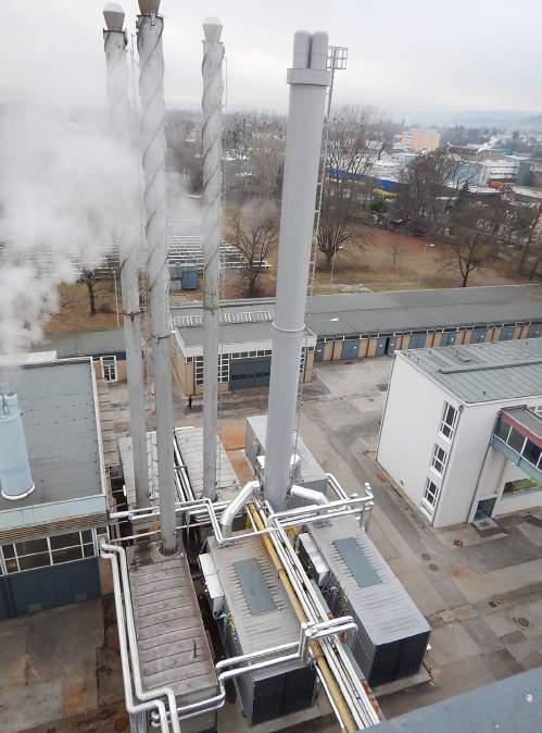 Erneuerung der Heißwasserkessel in Containerbauweise in der FW-Zentrale Graz (12) Umsetzung durch: Energie Steiermark Status: Einspeisung seit Dezember 2015 Erneuerung von 3 erdgasbefeuerten
