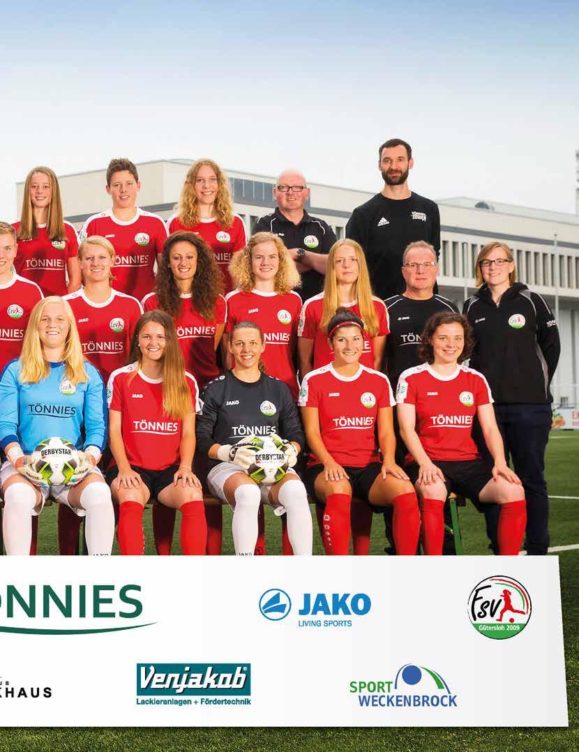 Kamila Kmiecik / Julia Gärtner / Svenja Hörenbaum / Charlotte Blümel / Betreuer Thomas Geusen / Fitness-Trainer Ulf Heitländer // Isabelle Wolf / Marie Pollmann / Shpresa Aradini / Marie Schröder /