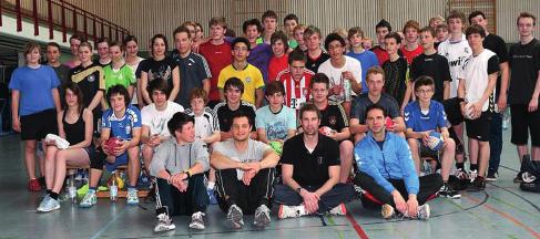 für den älteren Handballnachwuchs veranstaltet. Die Organisation lag in den Händen der Handball Kinder- und Jugendportschule KJS-NRW, deren Motto lautet Von Profis lernen.