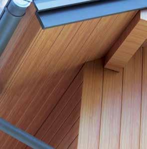 qualitativen Vorzüge von Aluminium mit dem traditionellen Design einer Holzfassade