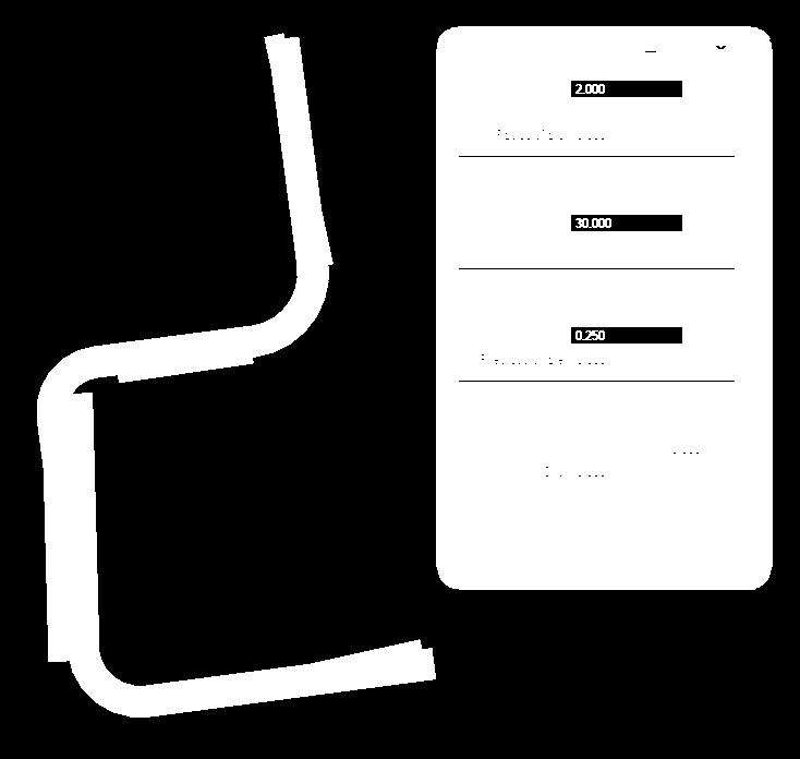 Ausrichtung linearer Elemente Beispiel: Rohrleitungsverlauf