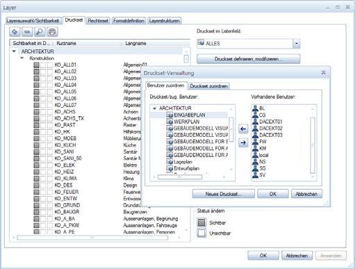 Installationsanleitungen Allplan IBD Option Umbau-Erweiterung installieren 63 Tipp: Wenn der Benutzer das Projekt während der Freischaltung geöffnet hatte, wird diese Zuweisung erst nach einem