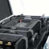 The VaryLED flightcase is the most advanced flightcase ever developed for a set of four