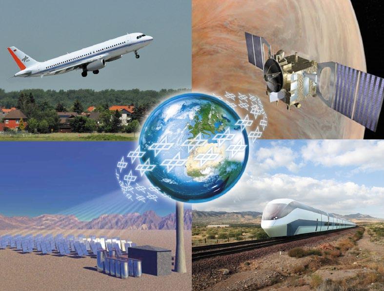 Die fünf DLR Schwerpunkt-Forschungsfelder Das DLR entwickelt zudem neue Technologien für Energieversorgung, Mobilität, Kommunikation und Sicherheit.