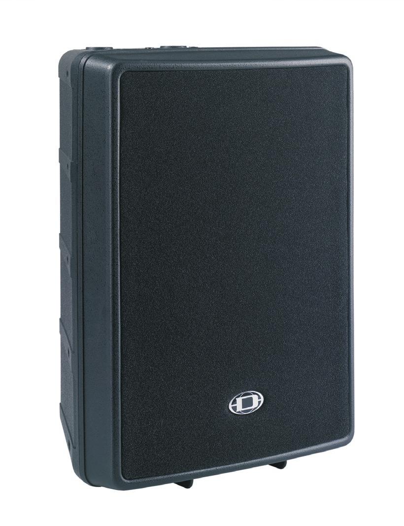 Technische Informationen Architects and engineers specifications D12-3 12, 350 Watt 3-Way Compact Speaker System Features:. High-Power Light-Weight Fullrange Cabinet, 19kg only.