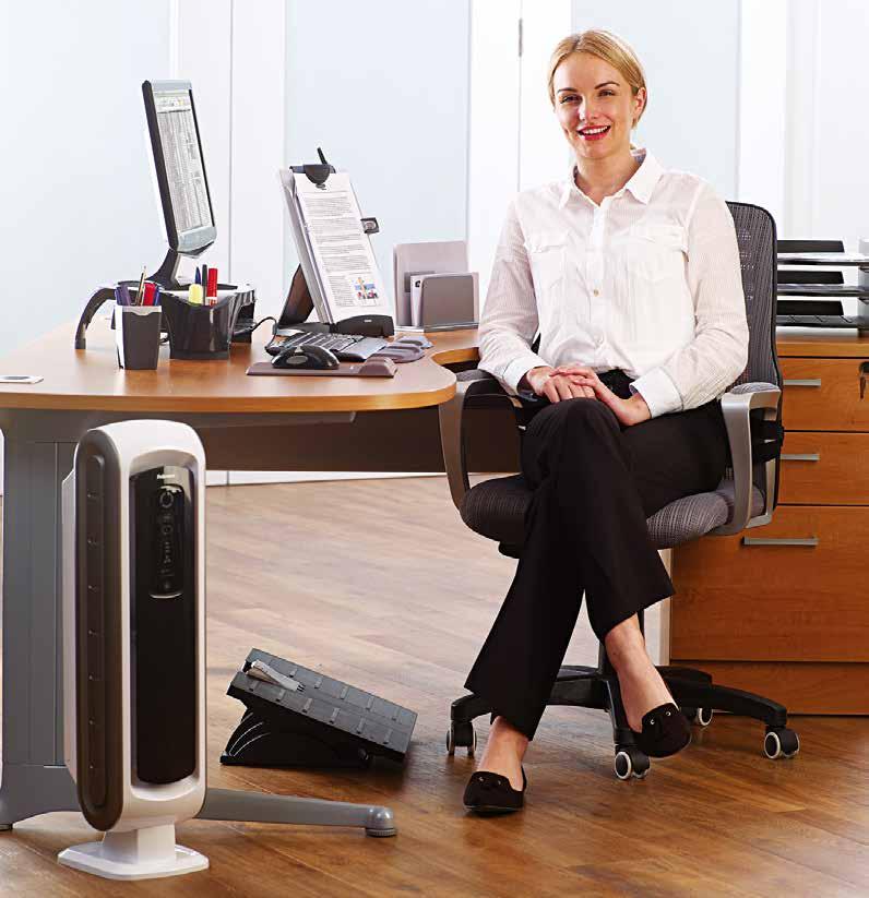 office life ergonomie Gesundes Arbeitsumfeld Fellowes bietet mit dem Vier-Zonen-Konzept eine ganze Reihe hilfreicher Produkte, die ergonomisches und damit gesundes Arbeiten ermöglichen getreu dem