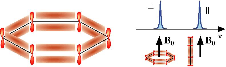 Der Beitrag dieser Magnetisierung zur magnetischen Induktion hat die Form eines magnetischen Dipols.