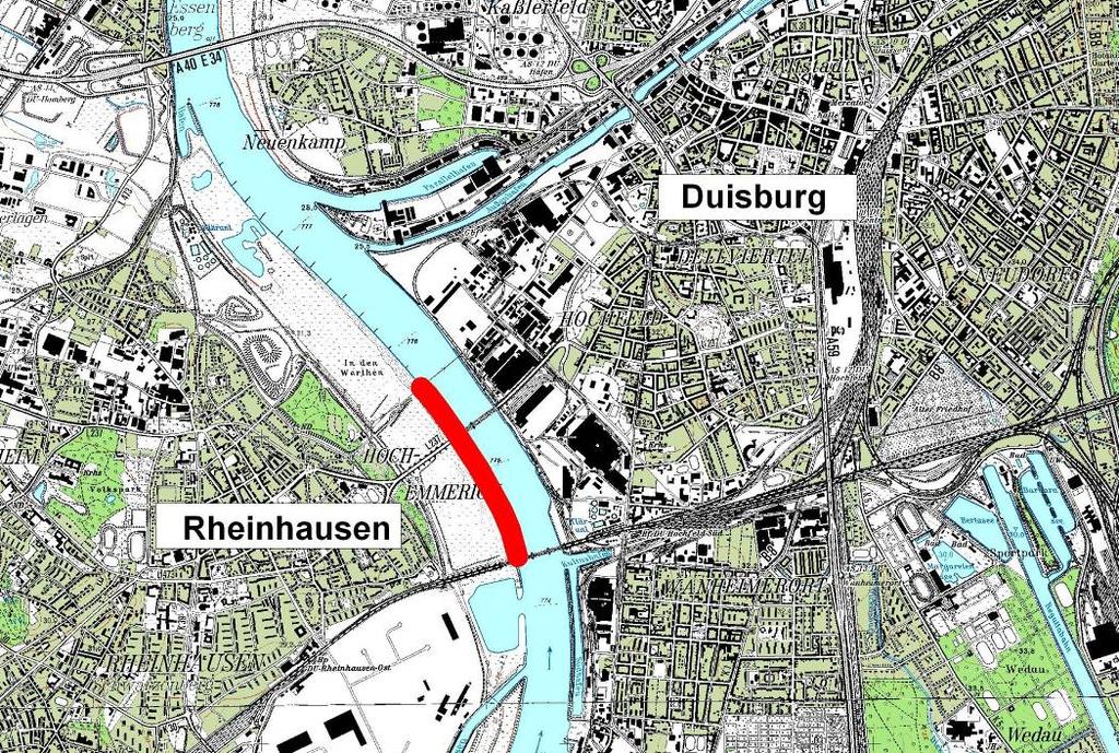 Fallbeispiel NR5 Rückbau Uferbefestigungen bei Duisburg-Rheinhausen 8 Kosten / Finanzierung Für die bauliche Realisierung entstanden keine Kosten, da das Ziel durch Unterlassen der Unterhaltung