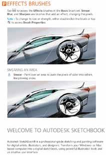 Willkommen bei Autodesk SketchBook Autodesk SketchBook ist eine professionelle Software zum Skizzieren und Zeichnen für Digital Artists, Illustratoren und Designer.