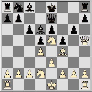 Stellung nach 29.Kc4 (s. Diagramm) 29...Ld7?? Schwarz verpasst entscheidenen Materialgewinn, den er mittels 29...b6 einheimsen konnte, da La6 und Txc5+ droht. 29...b6 lässt dem Gegner kaum Chancen 30.