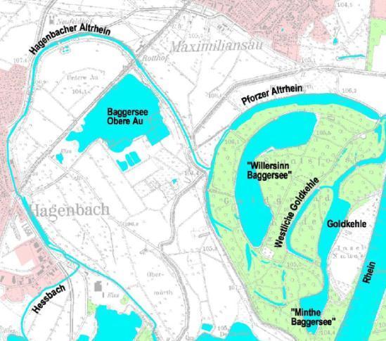 Beispiel 1 - Verwenden Gewässerentschlammung des Hagenbacher Altrheins =>Entschlammung des Altrheins Im Auftrag der Verbandsgemeinde