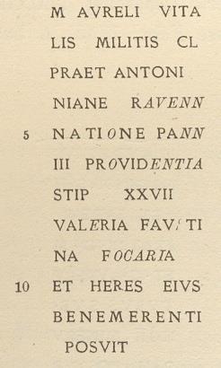 CIL XI, 39, Ravenna (3./4. Jhdt. n. Chr.