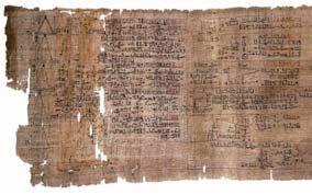 Brüche Beispiel: 83:16= 1 16 2 32 4 64 8 128 ½ 8 ¼ 4 1/8 2 1/16 1 Also: Geschichte der Mathematik 15 Brüche Der Papyrus-Rhind ist eine altägyptische, auf Papyrus (etwa 1550 v.