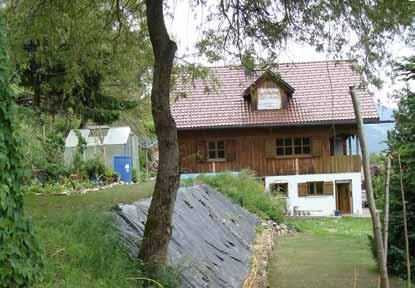 Anbau in Bludesch und Aufstockung Wohnhaus Mallaun in Tirol VORHER