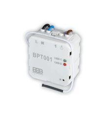 Drahtloser Empfänger zur Bedienung von elektrischen Heizungen Unterputz. Der Empfänger BPT 001 dient zum Ein und Ausschalten von Infrarotheizungen, elektrischen Heizkörpern usw.