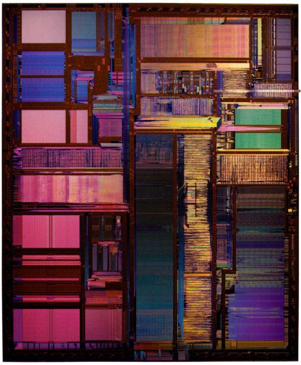 Mikroelektronik heute Einige heutige Prozessoren Jetzt werden Gigabit Speicherchips und CPUs wie die hier