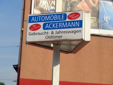 Automobile Ackermann ehem.