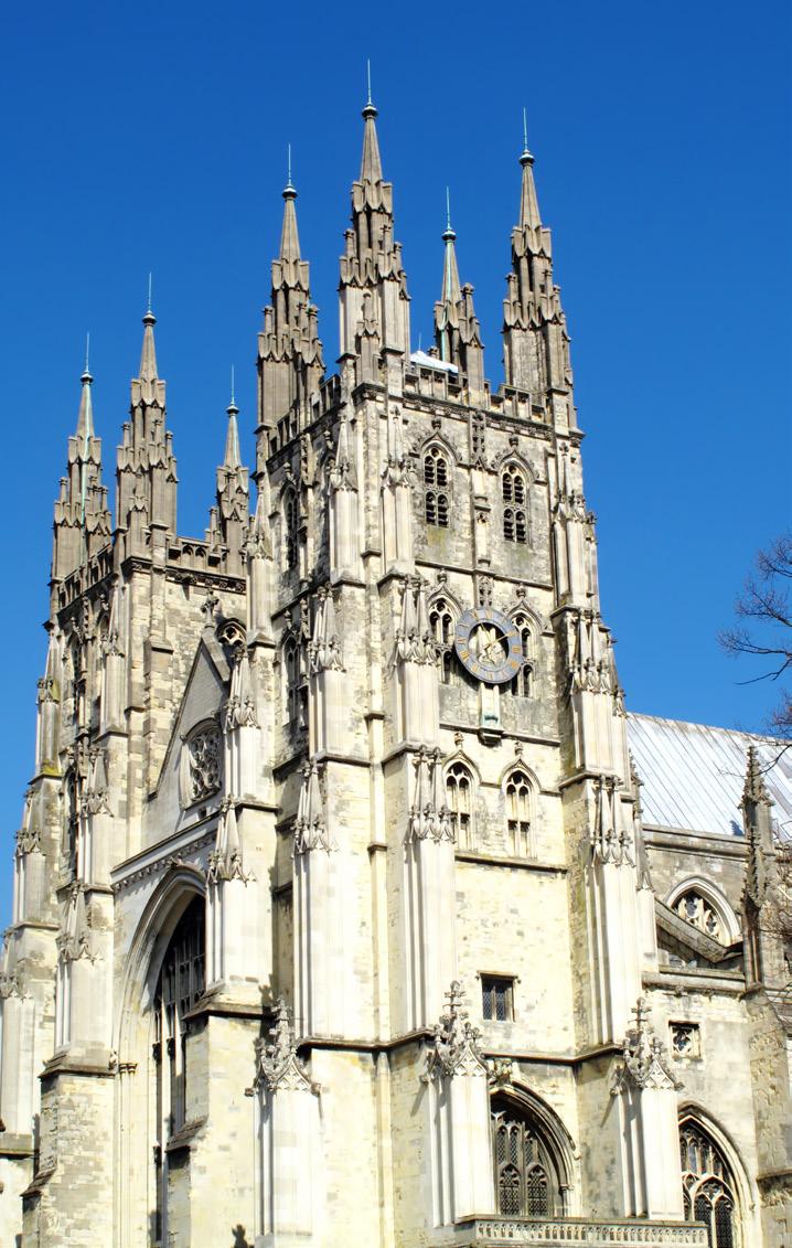 Geschichte von Canterbury Berühmtheit erlangte Canterbury natürlich durch den Mord an Erzbischof Thomas Becket, der 1170 in der eigenen Kathedrale hinterrücks erschlagen wurde.