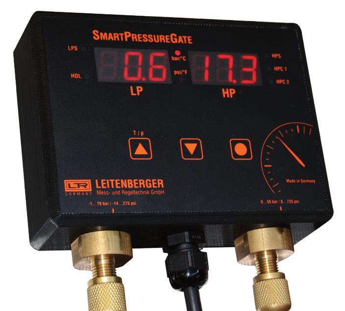 Exchange of common solution with pressure gauge and mechanical pressure switches.
