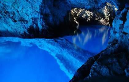 Mögliche Stationen Modra Spilja Blaue Grotte, Insel Bisevo Ø Verbunden mit einer Inselumrundung der Insel Vis Ø Besuch