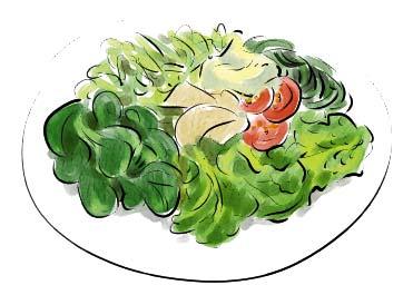 Salate Salat satt vom Büffet 8,90 Gerne servieren wir
