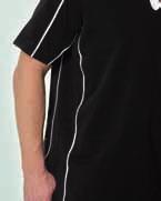 11 Gamegear Rugby Shirt Kustom Kit KK613 280 g/qm, 100 % BW, kurzärmliges Rugbyshirt mit Kontrast und Paspelierung auf Schultern und