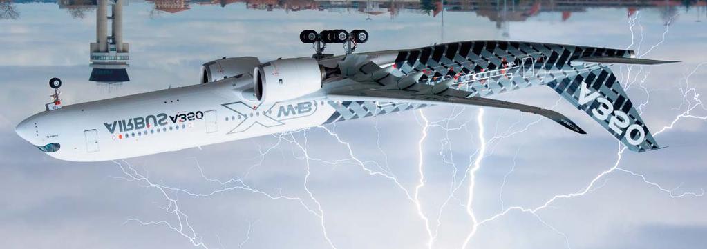 Blitzeinschläge Ein Flugzeug wird durchschnittlich einmal pro Jahr vom Blitz getroffen!