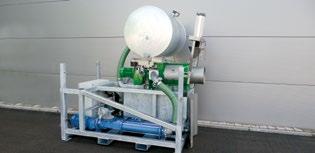 Ziel ist es, mit der verfügbaren Abwärme 100% der Gärprodukte, die in der Biogasanlage entstehen, einzudicken bzw. zu veredeln.