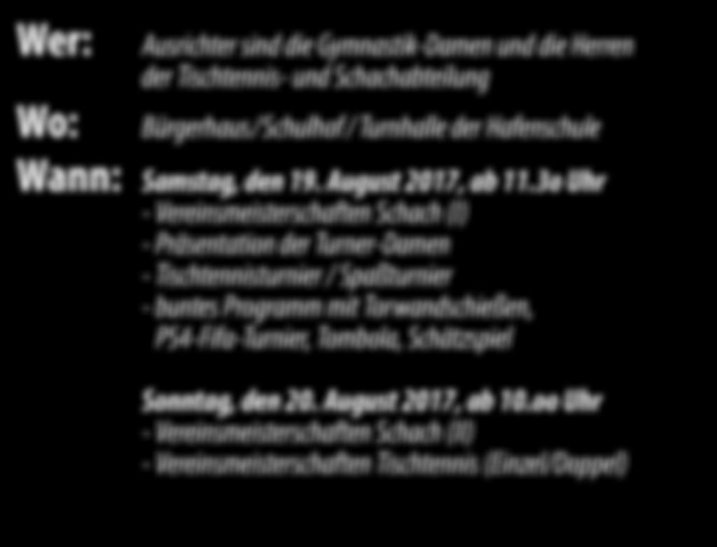 00 Uhr Sonn- und Feiertags von 11.30 Uhr bis 15.00 Uhr Montag Ruhetag Backfischgasse 14 65201 Wiesbaden-Schierstein Tel. 0611-53297462 www.gruenerbaum-schierstein.