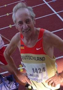 Helmut Müller bewies sein läuferisches Talent 2011 als Vize-Europameister der M65 über 5000 m.