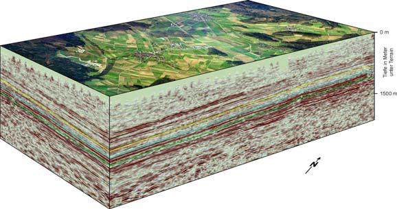 3D-Seismik Zürcher Weinland 1996/97 SB Benken Opalinuston Die lückenlose