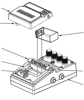 Batteriebetrieb Gesetzt den Fall, die Stromversorgung aus der Batterie ist völlig ausschöpft, schalten die HardWire Pedale automatisch in den Bypass Modus.