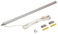 seitlicher Einspeiseleitung 2,5 m Lichtfarbe nw (neutral weiss) ca. 4000 K 202 021 243 03 LED Stick F 300mm 36 LED 2,4W nw 35 g 202 021 243 13 LED Stick F 300mm 36 LED 2,4W nw SE inkl.