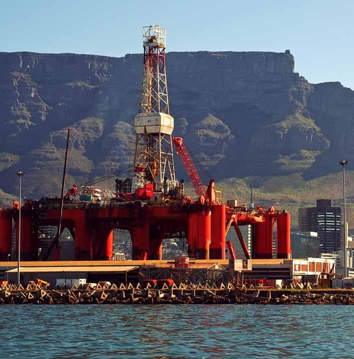 POSITIONSSENSORIK DREHWINKEL-MESSUMFORMER SEITE 02-79 ANWENDUNGSBEISPIEL Öl- und Gasförderung Ausrichten der Bohrkopfeinheit bei einem Drilling-Rig Ein Offshore Drilling-Rig ist ein freistehendes