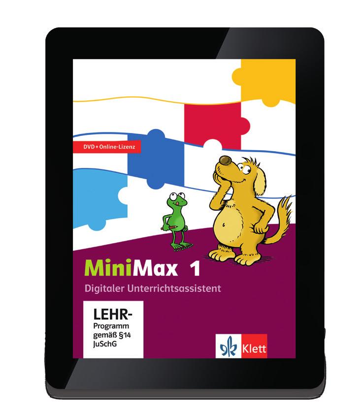 MiniMax Digitale Angebote MiniMax Digitaler Unterrichtsassistent Unterricht zeitsparend vorbereiten Alles, was Sie als Lehrerin oder Lehrer für den Unterricht benötigen, auf einen Klick punktgenau