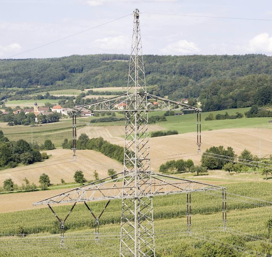 380-kV-Freileitung Beispiel einer